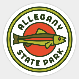 Allegany State Park NY Sticker